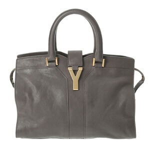 SAINT LAURENT Cabas Y calfskin handbag